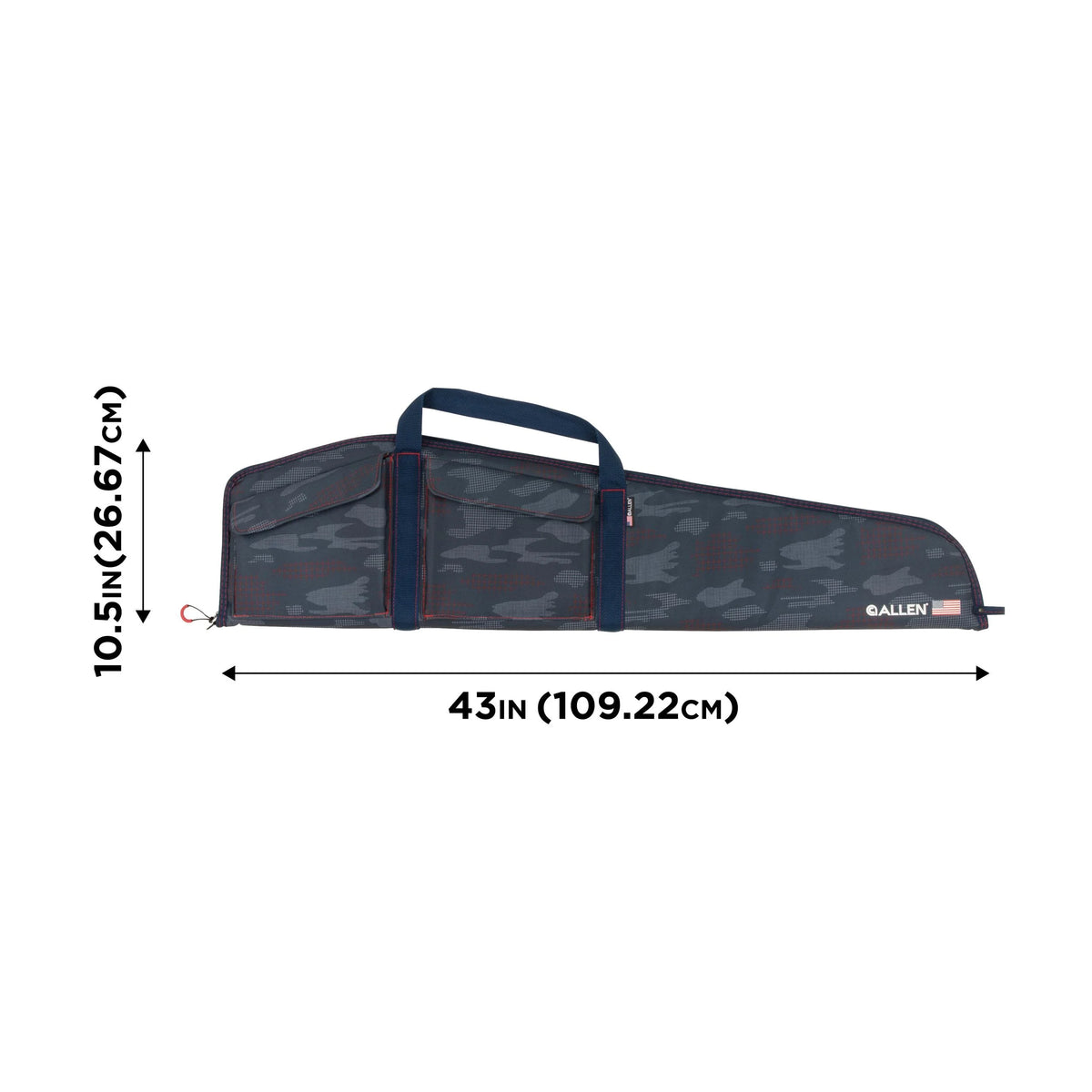 Patriotic Camo Polyester Rifle Soft Case C645374