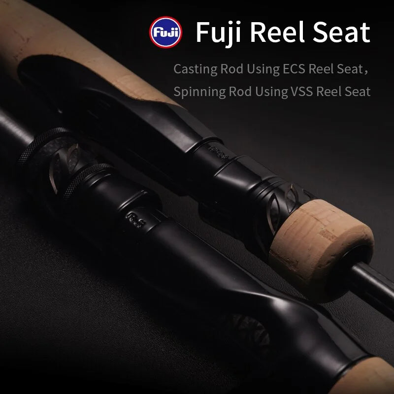 Black Bass Rod with Cork Handle M7090