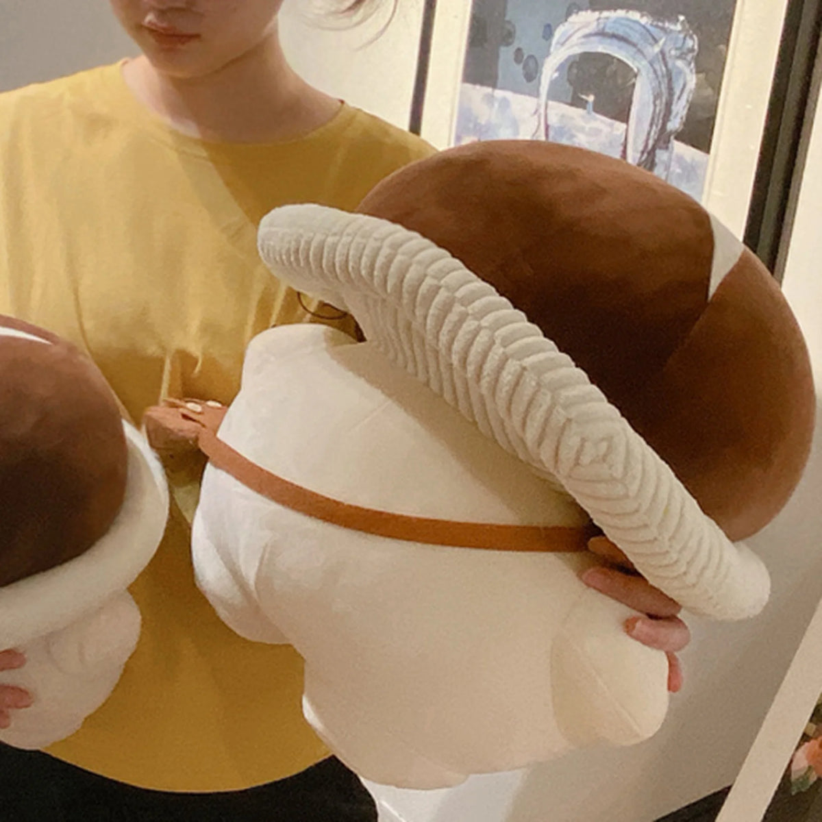 Soft Plush Mushroom Doll Pillow P54509