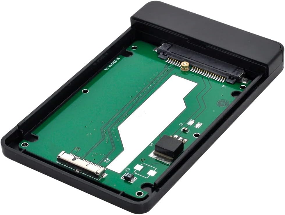 White 2.5 SATA SSD Hard Disk Enclosure P30690