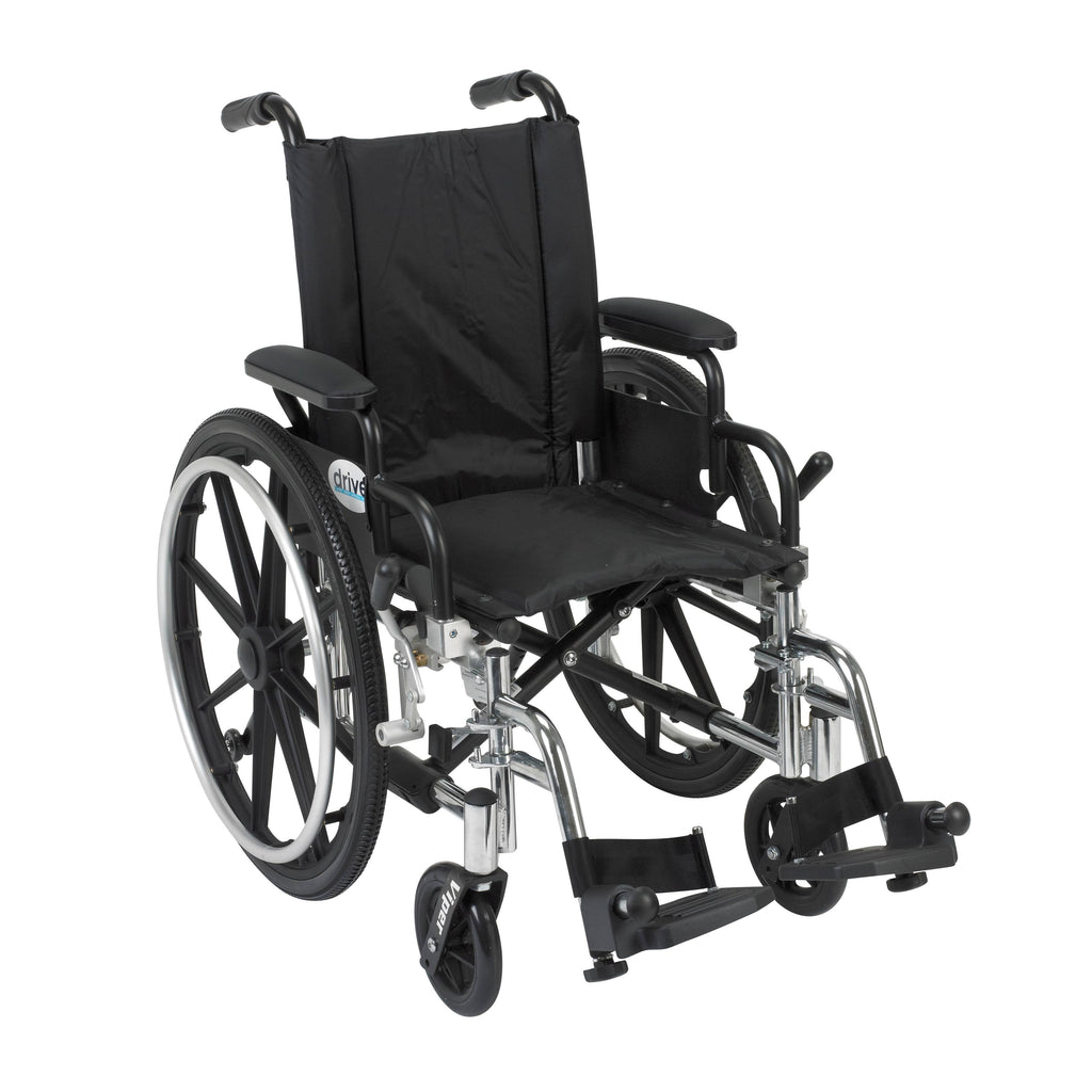 Viper Wheelchair with Flip Back Removable Arms N355