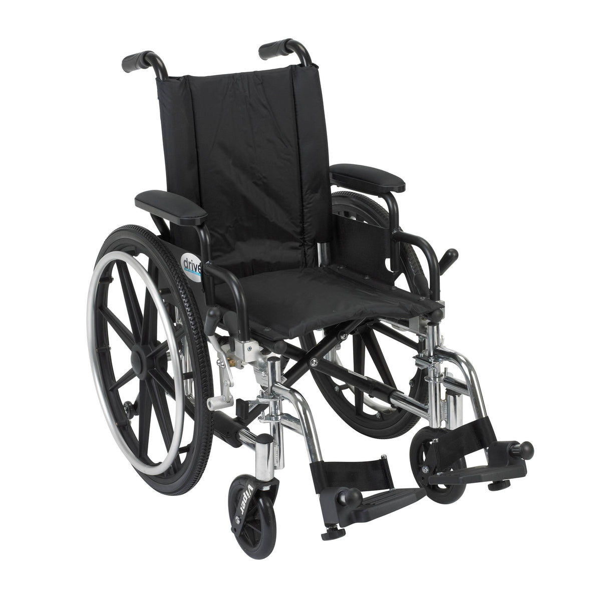 Viper Wheelchair with Flip Back Removable Arms N355