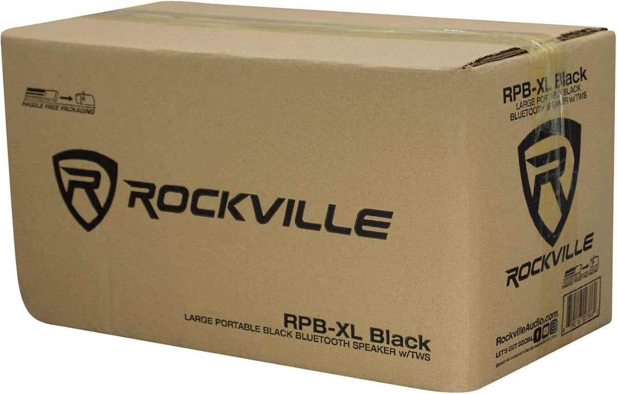 Portable Bluetooth Speaker Boombox with 24 Hour Battery Life, Pack of 2 F660