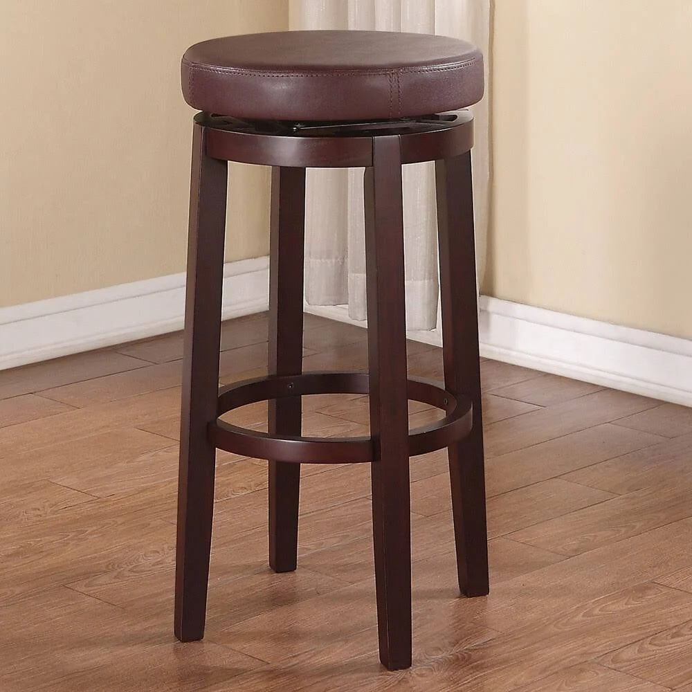 Red Swivel Bar Stool T36223