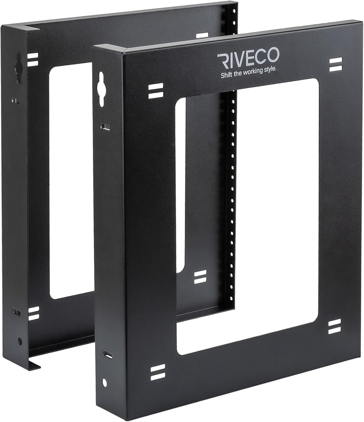 9U Open Frame Rack Wall Mount & Desktop Mount, Pack of 2 S614781