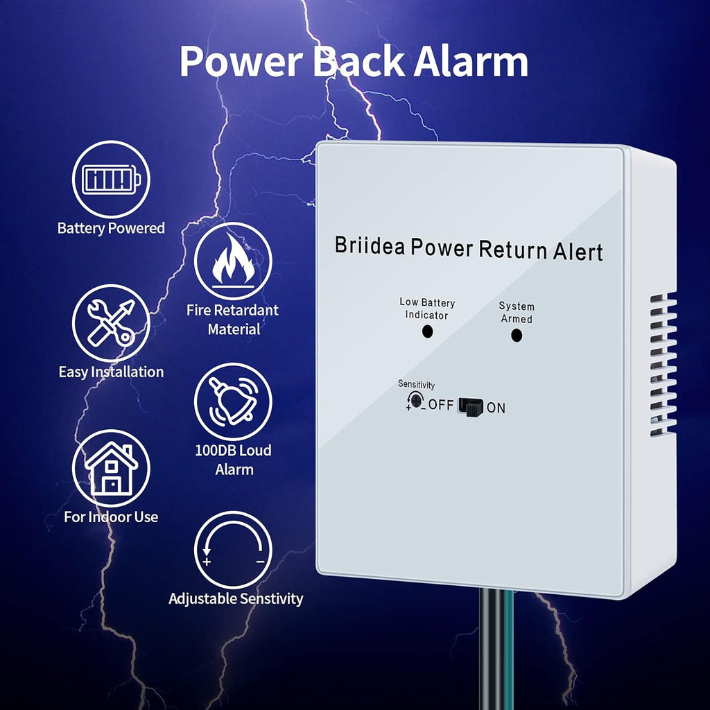 Power Return Alarm with LED Indicator F502