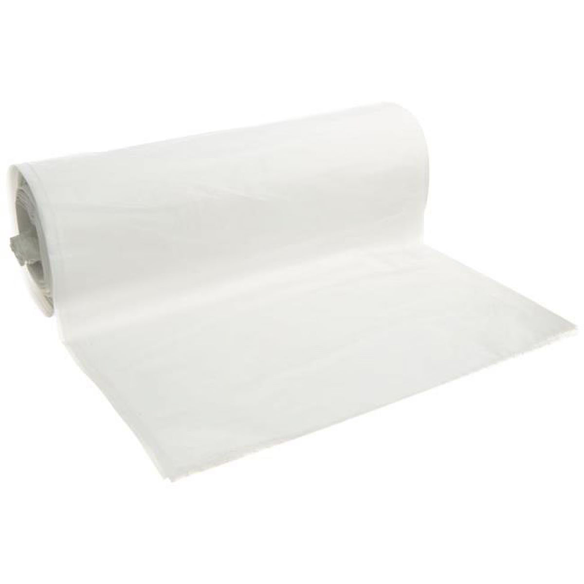 Clear 60 gal 38 x 58 ft. 1.5 Micron Can Liner On A Roll J525