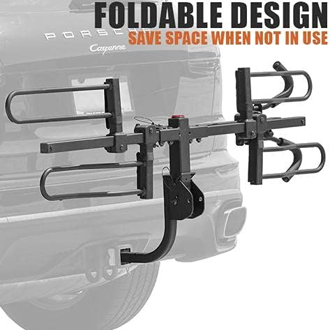 2-Bike Tray Style Hitch Mount Rack Carrier P182
