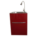 Stainless Steel Utility Sink and Drawer Cabinet T647906