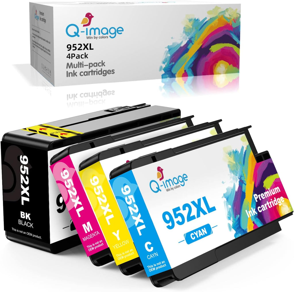 Ink Cartridges Combo Pack 4 Pack (1 Black, 1 Cyan, 1 Magenta, 1 Yellow) O285