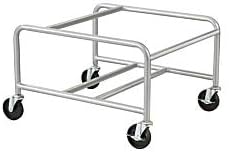 Two-Tier Folding Chair Cart, Steel, 84 Chair Capacity L666562