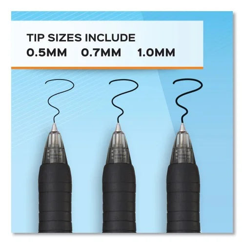 Fine 0.5 mm Black Ink Gel Pen, 36/Pack G837