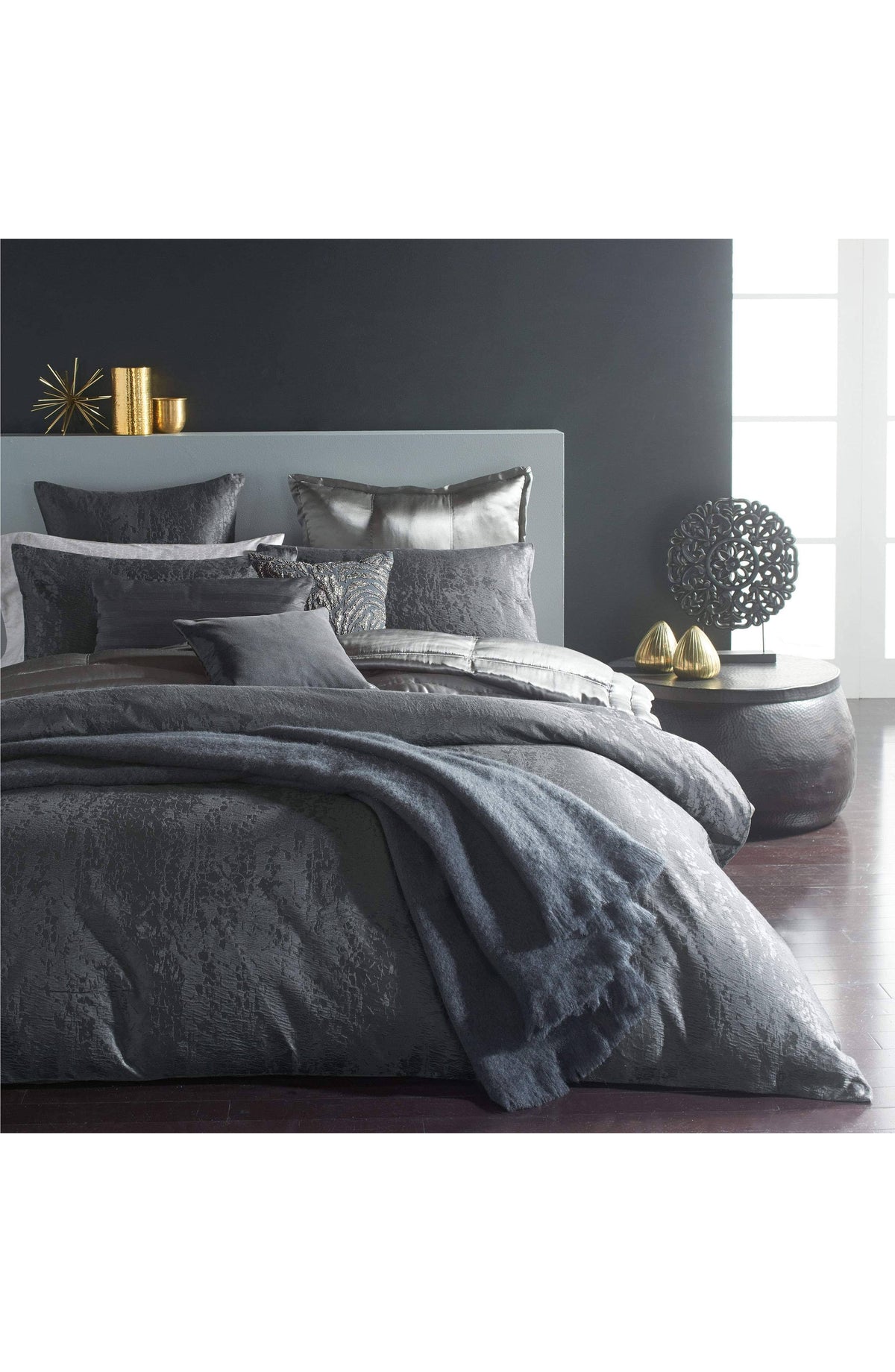Charcoal Full/Queen Duvet Cover S1440