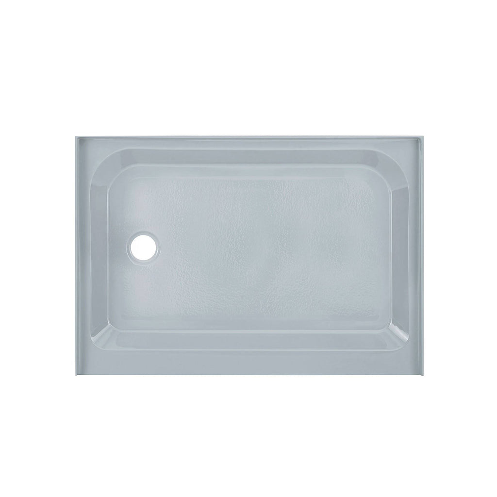 Gray Single Threshold Shower Base H24182