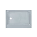 Gray Single Threshold Shower Base H24182