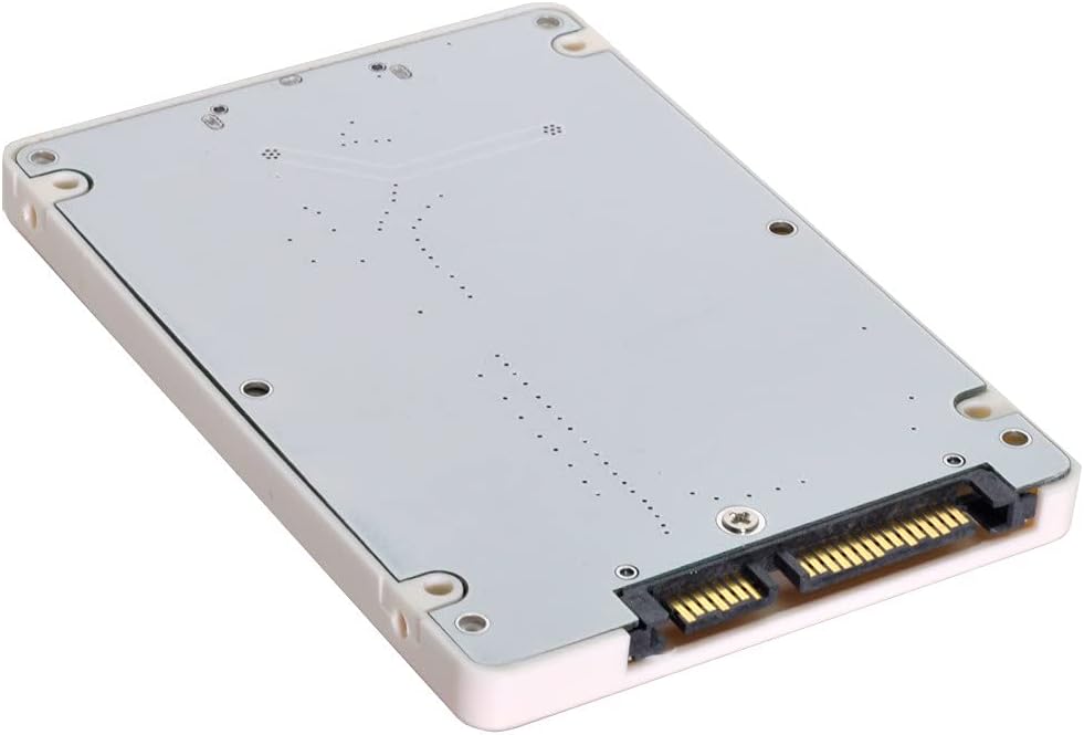White 2.5 SATA SSD Hard Disk Enclosure P30690