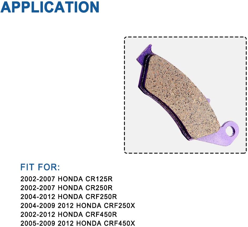 Carbon Fiber Brake Pads Pack of 2 Q6302