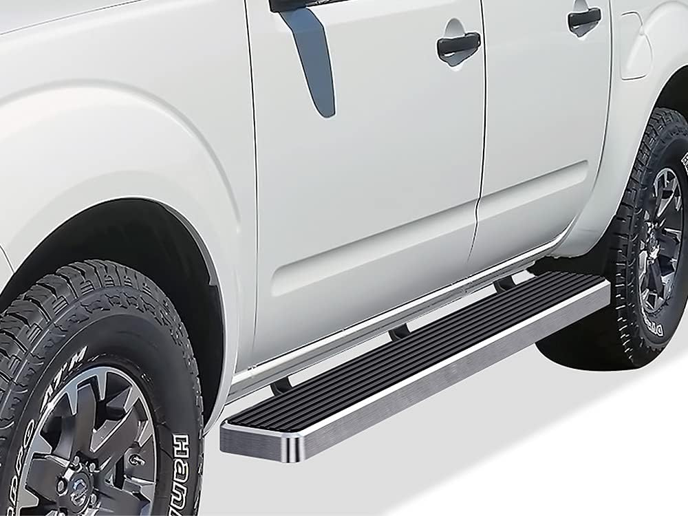 Silver 5 inches Running Boards Side Steps Step Rails N621