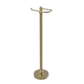 Satin Brass Free Standing Toilet Tissue Stand Q4468