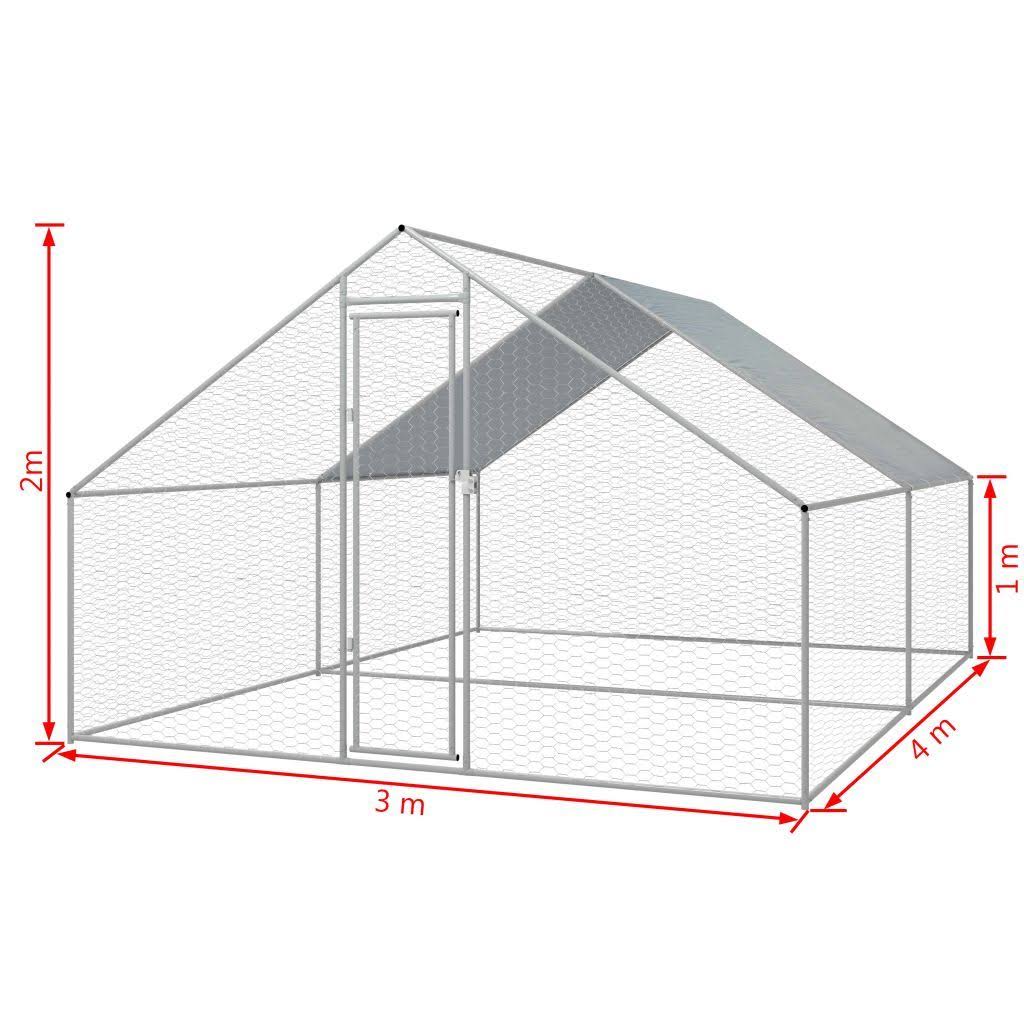 Galvanized Steel Chicken Cage Q1871