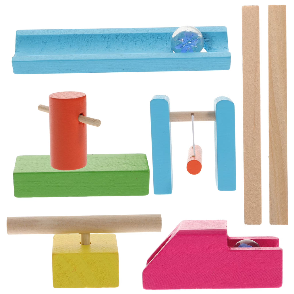 Wooden Dominoes Blocks Building Toy Educational Toys N84394