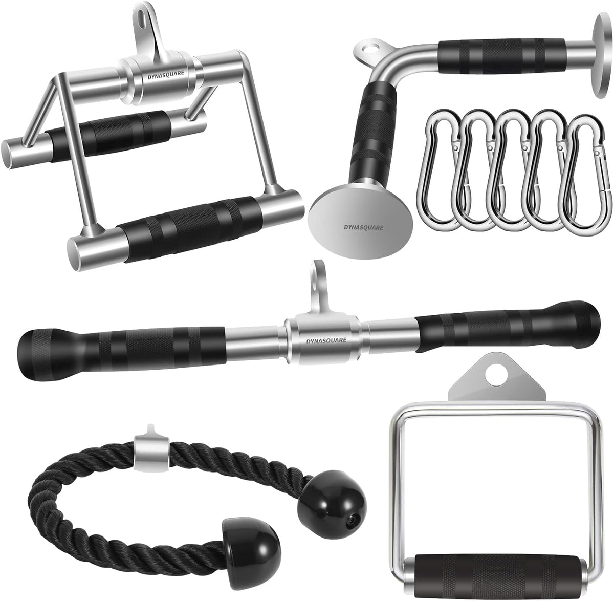 Double D Handle Cable Machine Attachment Z632