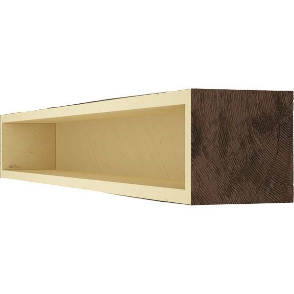 Knotty Pine Faux Wood Fireplace Mantel H9069