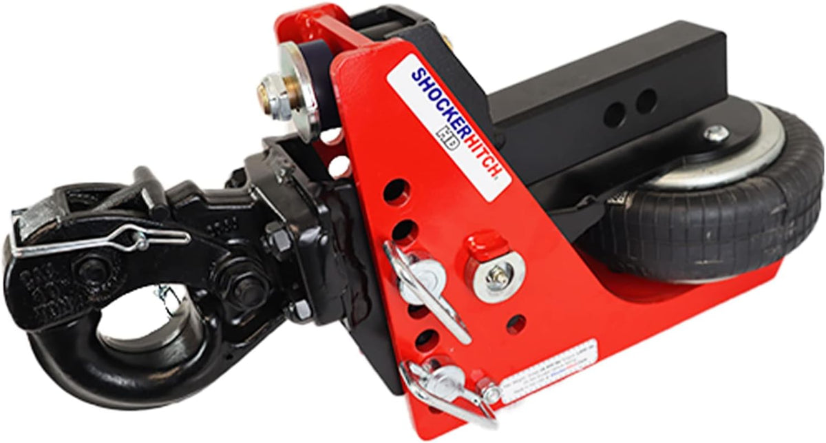 HD Air Pintle Hitch, Fits 3" Hitch - 2-1/2" to 6-1/2" of Drop L57032