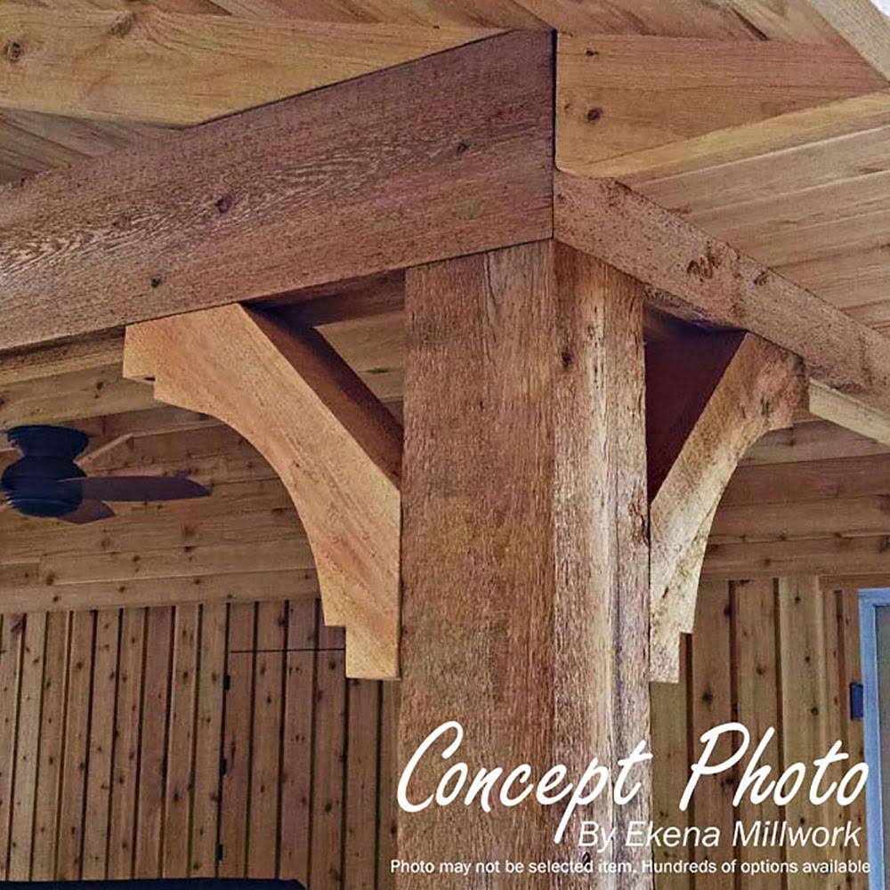 5 1/2x22W x 16x22D x 24x22H Douglas Fir Brace Z906803