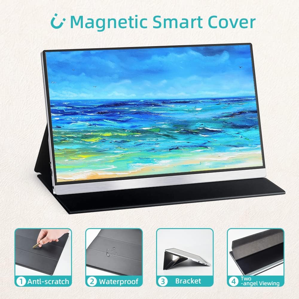 15.8'' 1080P FHD IPS Gaming Monitor with Speaker X7284