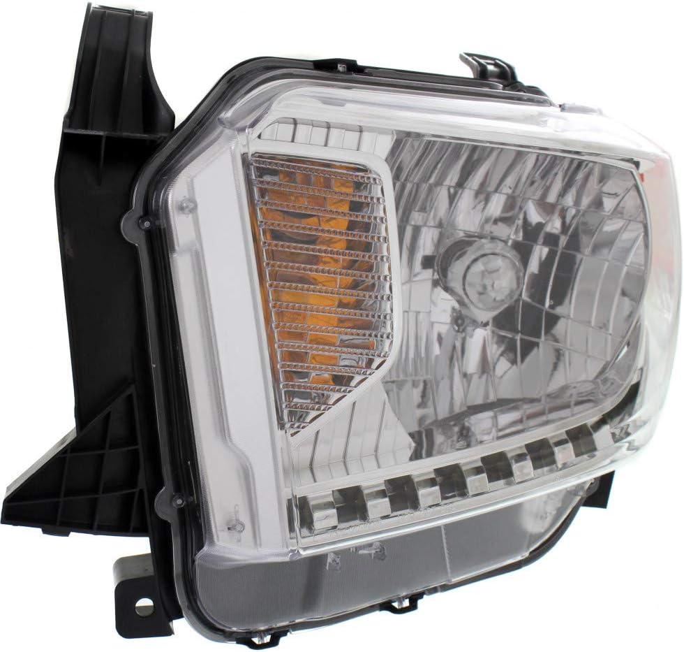 Headlight Assembly Pair with Bulbs G939