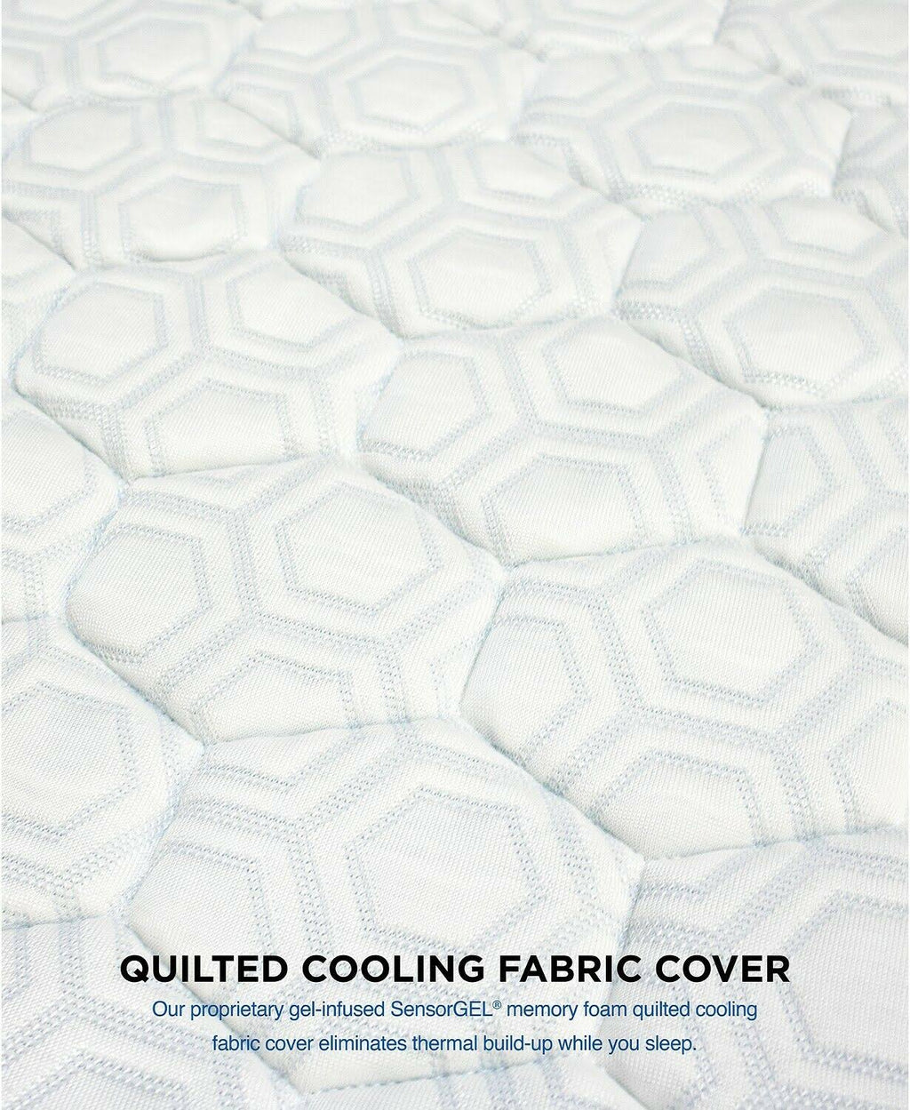 Gel-Infused Memory Foam Mattress Topper - Twin C96692