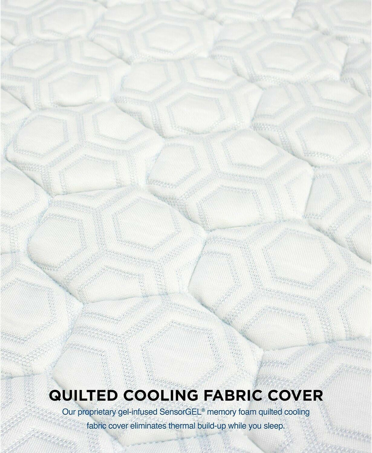 Gel-Infused Memory Foam Mattress Topper - Twin C96692