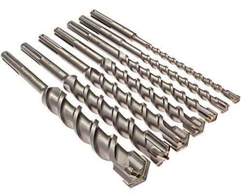 7-Piece Carbide Tipped Masonry Drill Bit Set Q92342