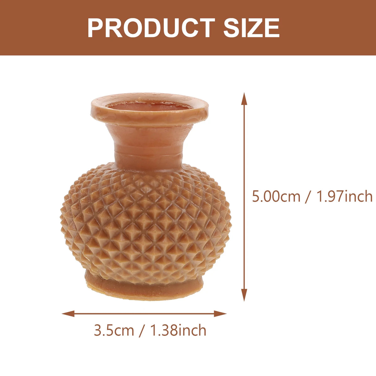 6 Pcs Dollhouse Accessories Miniature Vase Toys K81051