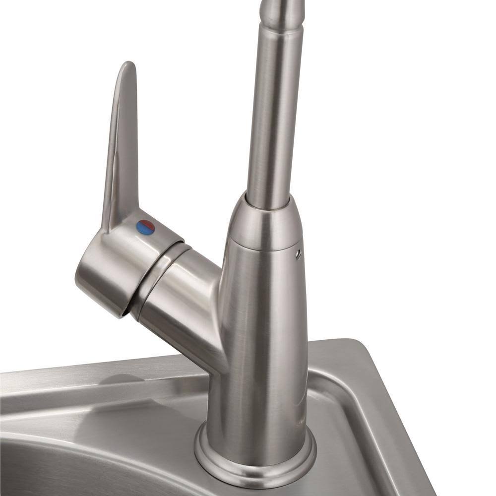 Stainless Steel Utility Sink and Drawer Cabinet T647906