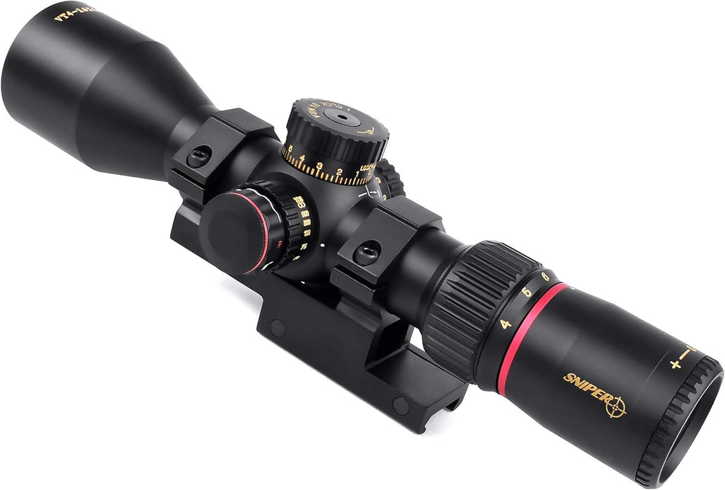 Red Illuminated Mil Dot Reticle Rifle Scope Z174506