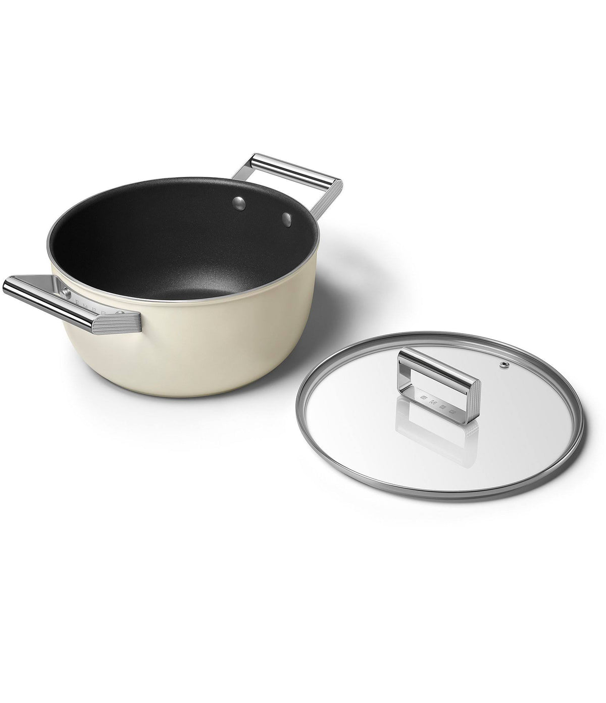 Cream Casserole Dish with Lid O75949