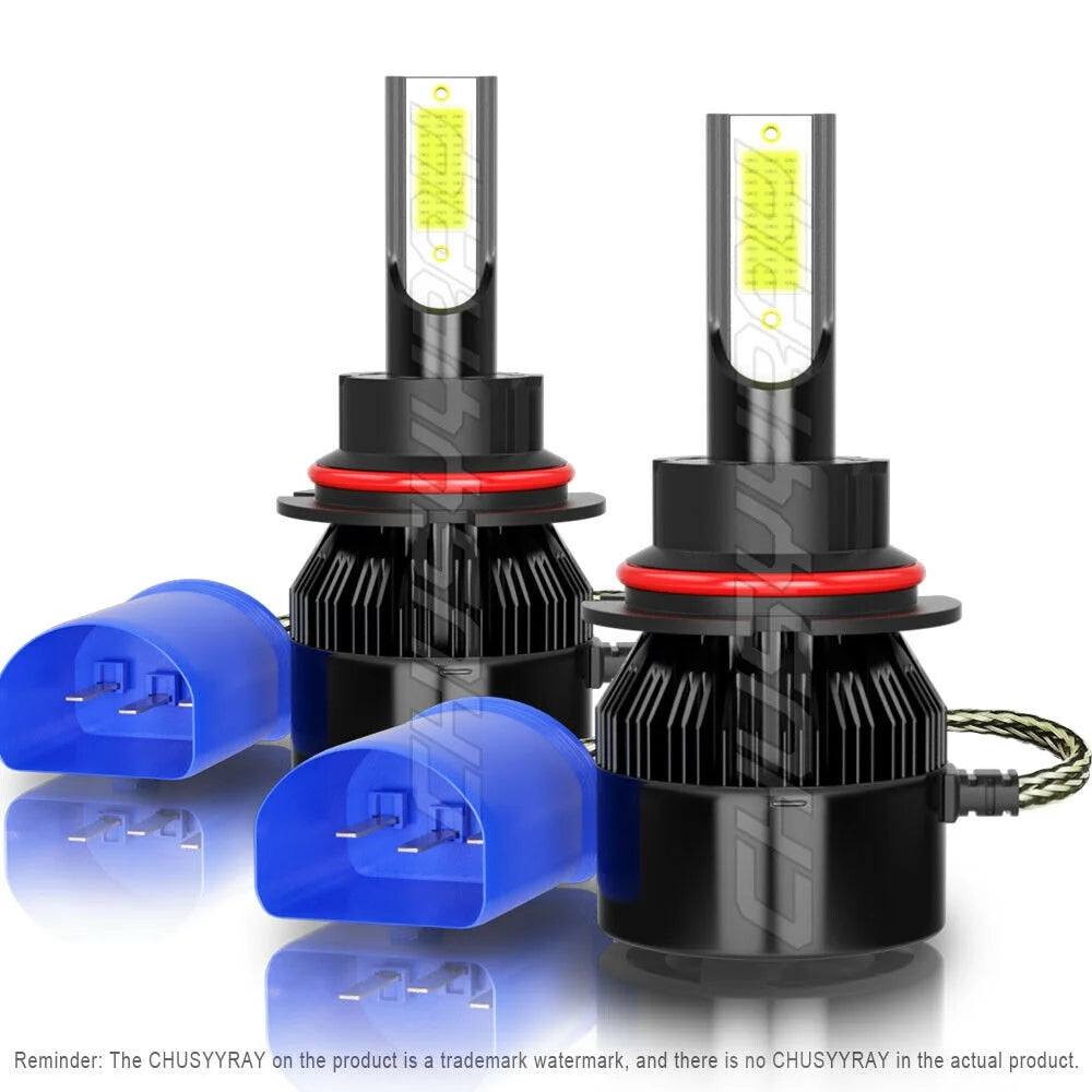 LED Headlight + Fog Light Bulbs Kit 4X C35968