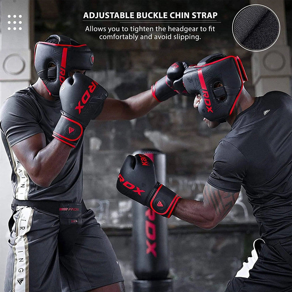 Padded Headgear for Boxing, MMA Training, Muay Thai, Kickboxing, Sparring V80314