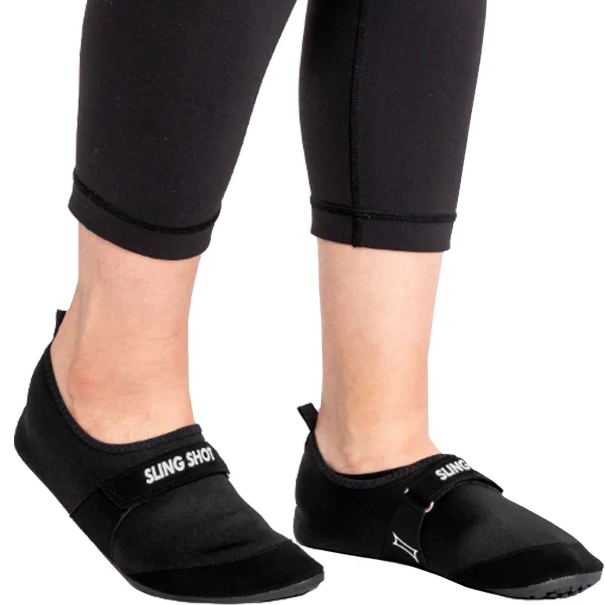 Black Deadlift Slippers Y74094