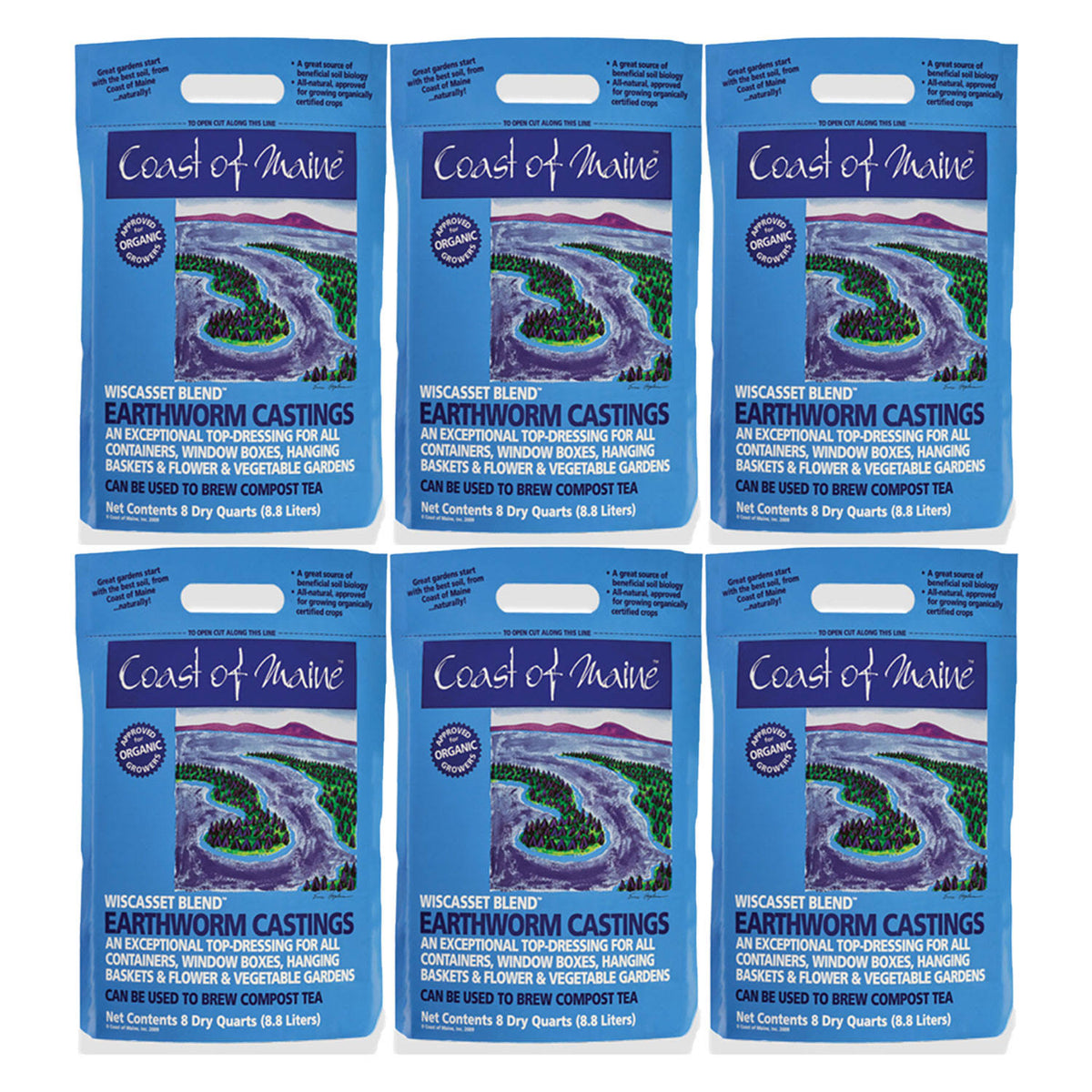 8 Quart Bag (6 Pack) Potting Soil N59797