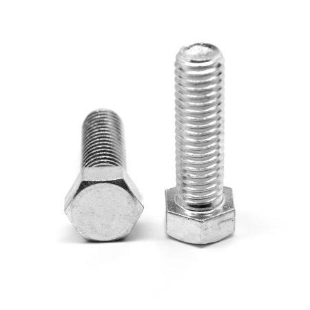 9/16 inch-18 x 2 inch Fine Thread Hex Cap Screw Full Thread Stainless Steel 316 Pk 25 F62005