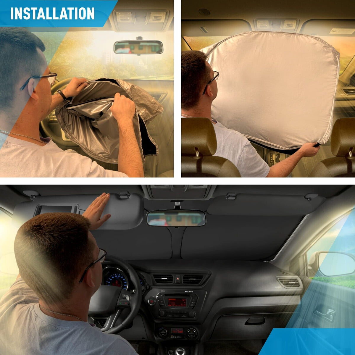 Windshield Sun Shade for Toyota Corolla 2020-2024 L89906