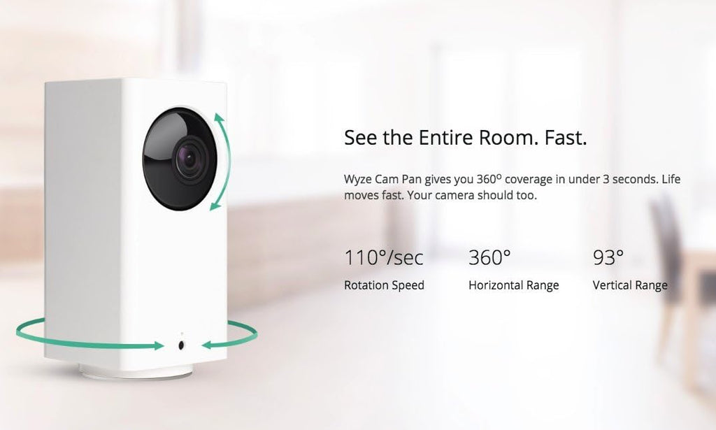 White 1080p Pan/Tilt/Zoom Wi-Fi Indoor Camera, Pack of 2 L3638