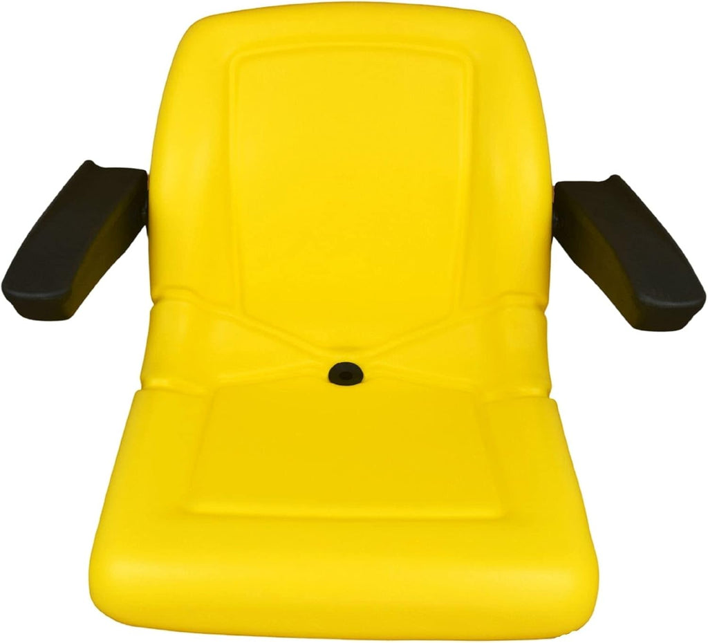 Yellow Tractor Seat with Armrests O3456