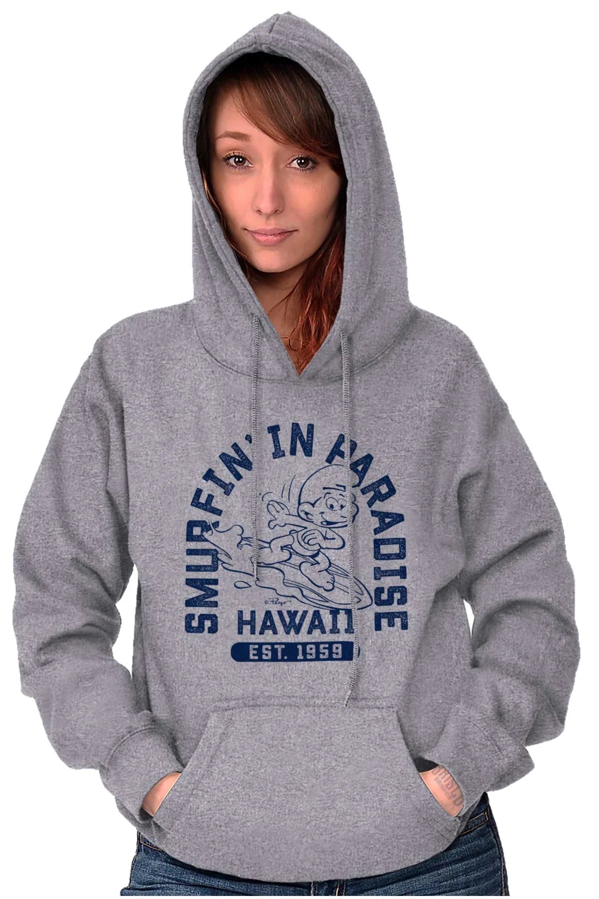 Surfer Beach Waves Hoodie Sweatshirt G146
