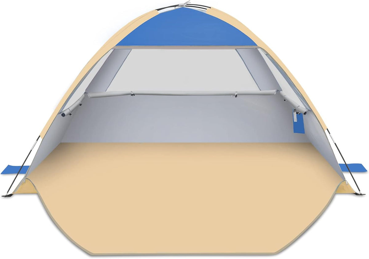 Portable Beach Tent Sun Shelter Canopy with UPF 50+ UV Protection Q880