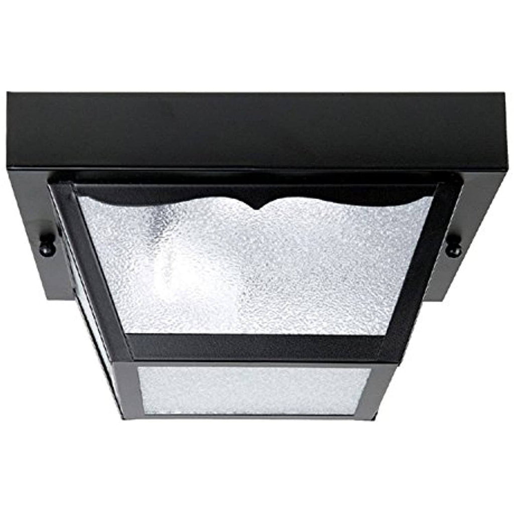 2 Light Black Outdoor Flush Mount C312202