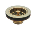Heavy Duty Post Type Basket Strainer - Black Nickel D95544
